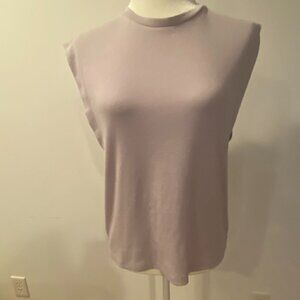 NWT Women's Zara Purple Short Sleeve Shirt - Size Medium
